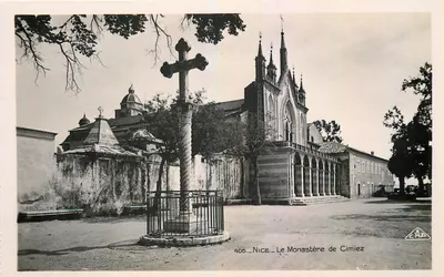 O Mosteiro de Cimiez — Nice — Editor E.A.A. n° 405