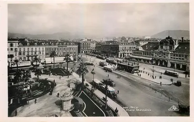 Nice - Praça Masséna — vista aérea — editor CAP, n° 434