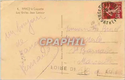 NANCY - Le Grilles Jean Lamour — Reverso