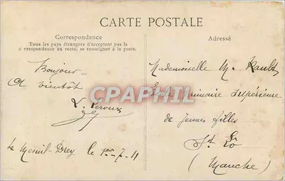 Dinard — Hotel Plażowy i Kasyno — Wydawca C. L. D. n° 622 — Rewers