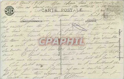 Soldado fumando um cachimbo — propaganda de tabaco — Edição SID Paris n°146 — Verso