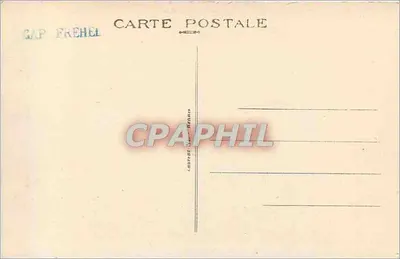 Cabo Fréhel — O Farol — Les Houilles — Costa da Esmeralda — Editor Laurent Saint-René, n° 3060 — Verso