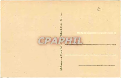 Ploumanach - Molo i skały — wyd. Chevallier, n°4 — Rewers