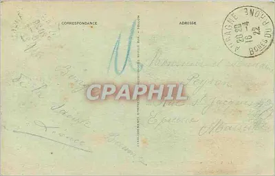 La Sainte-Baume — Interno della grotta — Editore: Stabilimento D'Imprimerie e Phototypie — Verso