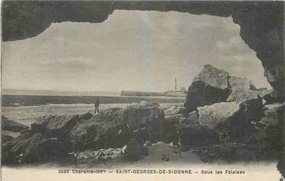 Saint-Georges-de-Didonne — Sob as Falésias — 2080 Charente-Inférieure