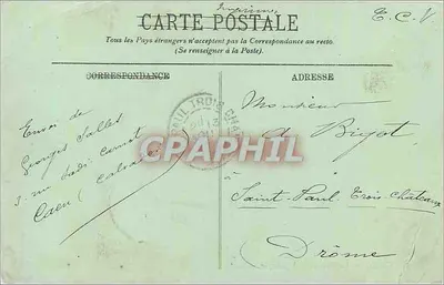 Caen — Plac Republiki — LL. — Wydawca N.D. — Rewers