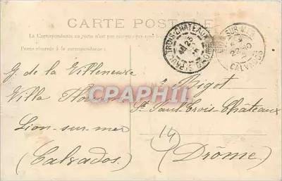 Caen — Torre Le Roy — I. D. — Verso