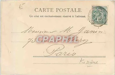 Plac Cours d'Ablois — Rochefort-sur-Mer — A. Villatte, wydawca, Tarbes — n°12 — Rewers