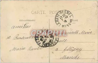 Angers – Panorama nad Placem Lorraine i Ogród Mail – L. V., fot. — Rewers