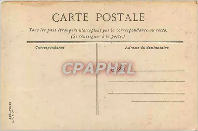 Angers. Wejście do zamku — L.V. & Cie, nr 282 — Rewers