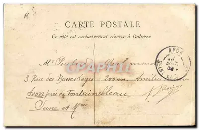 Le Havre — « La Lorraine » — E.J. n°11 — Verso