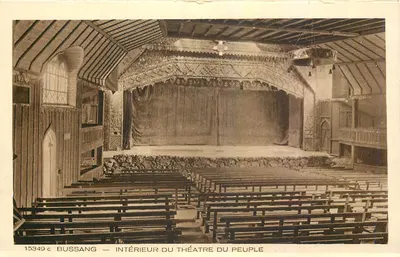 Bussang — Interior do Teatro do Povo — série 15349c