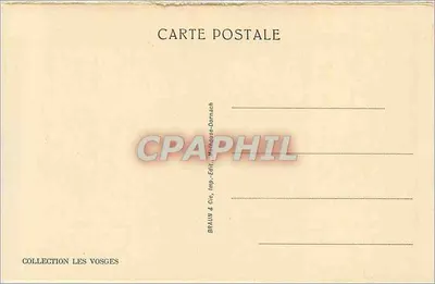 Bussang — Fonte da Mosela — Brou & Cie, Imp.-Edit., Mulhouse-Dornach — Verso