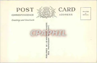 Zamek Balmoral — widok zamku i jego parku — J.B. White & Co. (Dundee) — Rewers