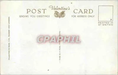 Castelo de Windsor visto do Parque Home — Valentine & Sons, Ltd. — n° 3382 — Verso