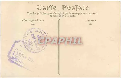 Abpia Mont Saint-Michel — Châtelet (XVe wiek) — ND Phot — Rewers
