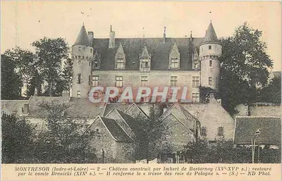 Montresor (Indre-et-Loire) — Castelo do Conde Branicki — ND Fot.