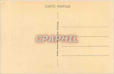 Cherbourg — Estátua de Napoleão 1º (bronze) por Level — Edição Becquemine & Girard — Verso