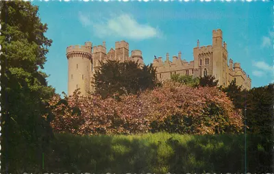 Castelo de Arundel, Sussex — vista panorâmica — Shoesmith & Etiquette Ltd. Hastings