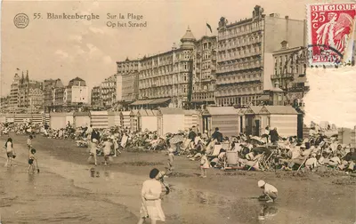 Blankenberge — Na Praia — HIBERT 55