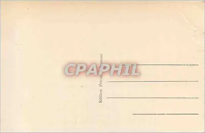 Bilhete postal antigo Environs de Roanne Pont e vista de Villerest — Verso