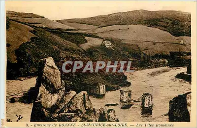 Arredores de ROANNE - ST-MAURICE-sur-LOIRE — As Pilhas Romanas