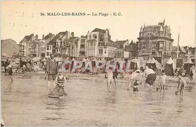 MALO-LES-BAINS — A Praia — E.C. n°56
