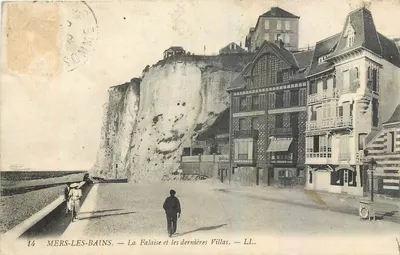 Mers-les-Bains — A Falésia e as últimas Villas — LL. — N°14