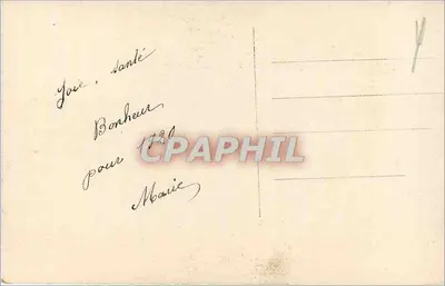 Bonne Année — 1 — Diane — 1907 — Rewers