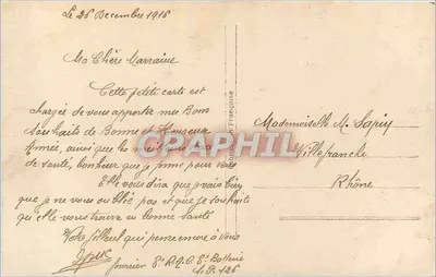 Calcanhar de ferradura e ivor — Boa Ano — REX 894 — Verso