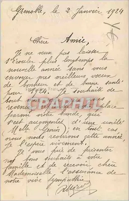 Scena zimowa z narciarzami — Wesołych Świąt — Léo, n° 496 — Rewers