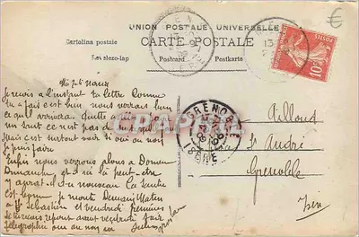 Menina com flores — carta postal editada por LOTUS, n° 556 — Verso