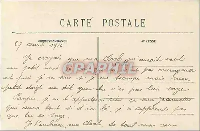 La Pointe du Raz — L'Enfer de Plogoff — La Cheminée du Diable — Collection Villard, Quimper — Rewers