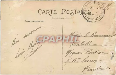 LYON — Vue générale sur Vaise et le Mont d'Or — E. R. — n° 132 — Verso