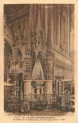 O altar da Délivrande — Calvados — Lévy & Neudéin Réunis