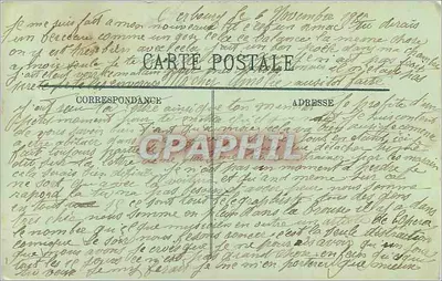 Cherbourg — Rue des Casernes i kaplica wojskowa — LL. — N° 121 — Rewers