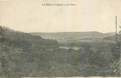 Os Desfiladeiros da Argonne e as Islettes — Edição E. Morsson, Sainte-Ménehoule