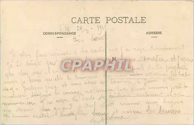 Os Desfiladeiros da Argonne e as Islettes — Edição E. Morsson, Sainte-Ménehoule — Verso