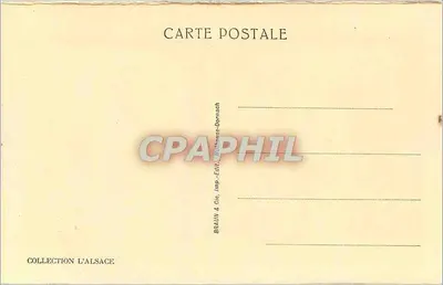 Massif du Hohneck — Le Fischbœdle — Braun & Cie, wydawca, Mulhouse-Dormach — Rewers