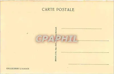 Mont Sainte-Odile — Widok na klasztor — kolekcja L'Alsace, wydawca Brun & Cie, Dornach — Rewers