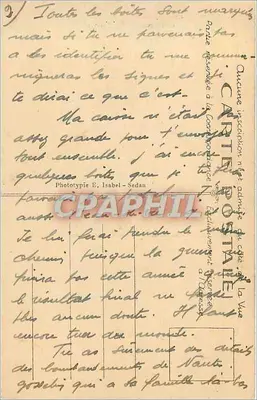 Sedan-Floing (1870) — Złamany dąb, w którym pochowano około 3 000 żołnierzy francuskich i niemieckich — Phototypie E. Isabel - Sedan — Rewers