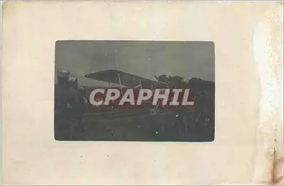 Aviadores perto de um avião — Última carta postal — Última carta postal