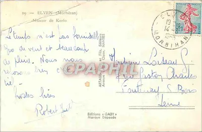 Castelo de Gaby — Editora Gaby — n°29 — Verso