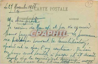 Nancy - Bazylika św. Epvre i Place des Dames — wydawca anonimowy, n° 136 — Rewers