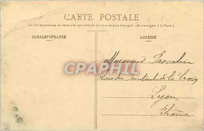 NANCY. - Igreja de São Epvre e Praça das Damas — Imprimeries Réunies, Nancy, n°12 — Verso