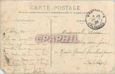 NANCY - Katedra św. Epwry i Plac Dames — Imprimeries Réunies, Nancy, n°12 — Rewers