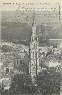 Joinville (Hte-Marne) — Vista geral tirada da Côte du Château - O Sintrão — editor Dujardin-Dumont