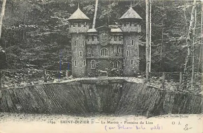 Saint-Dizier — La Marina — Fontaine du Lion — A. Gauthier, édit. — Saint-Dizier