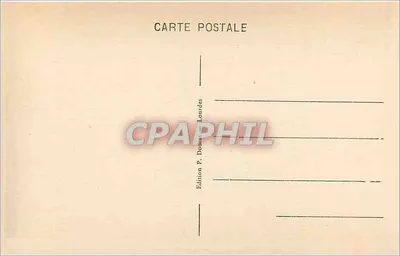 Barèges - Camp Bernard Rollot — P.D. — Edição P. Douet-Lourdes, n° 107 — Verso