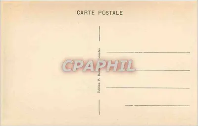 Environs de BAREGES — Vista do Tourmalet — P.D. — Verso